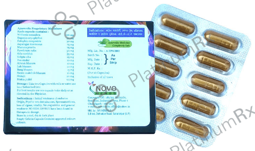 Novo Herbs Mega Force Gold Capsule