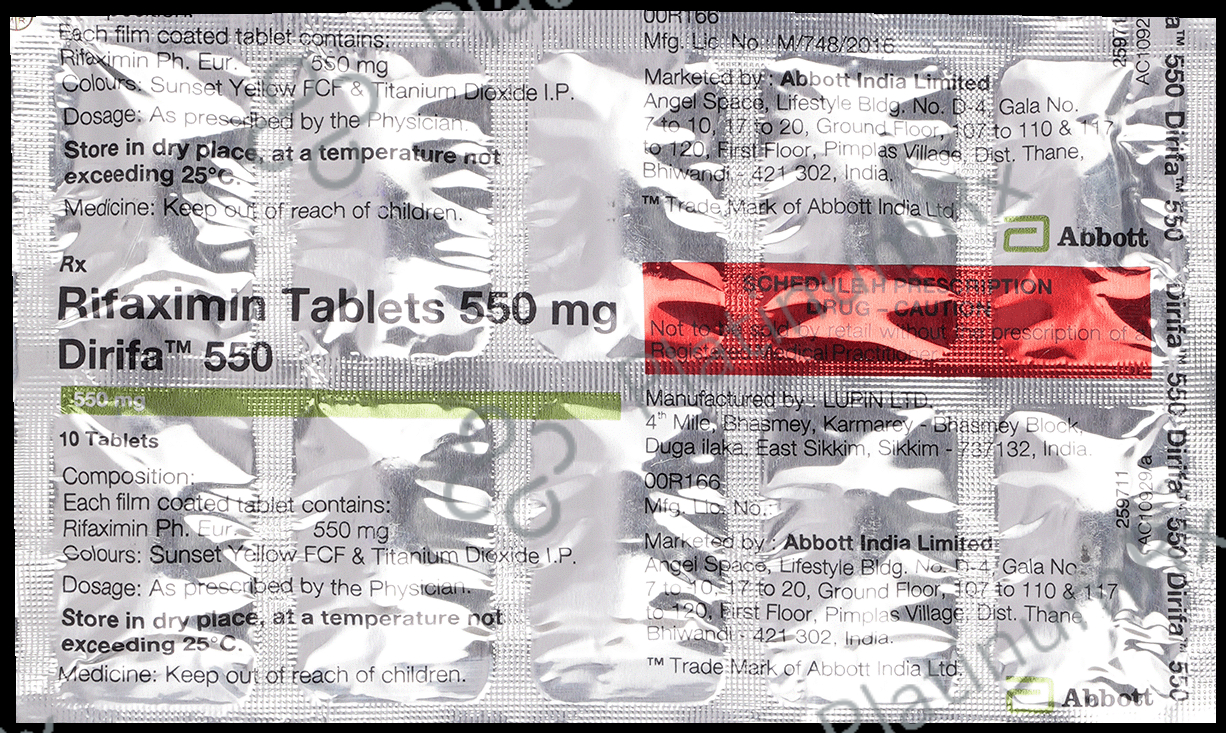 Dirifa 550 Tablet