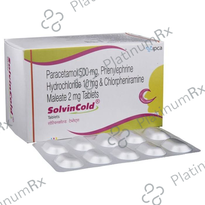 Solvin Cold Tablet 10s