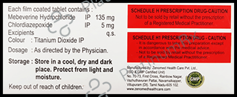 Mycolon C 135mg/5mg Tablet