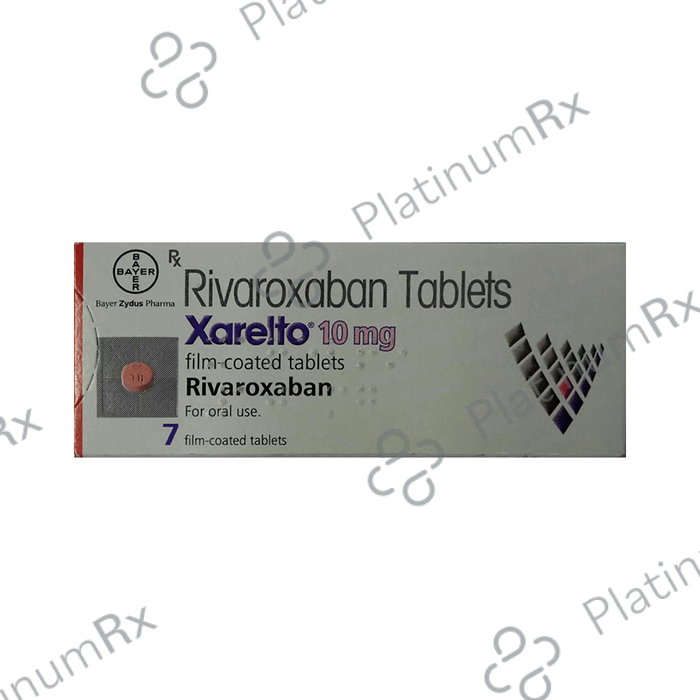 Xarelto 10mg Tablet 7s