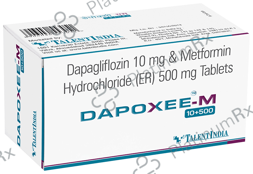 Dapoxee M 10/500mg Tablet ER 10s