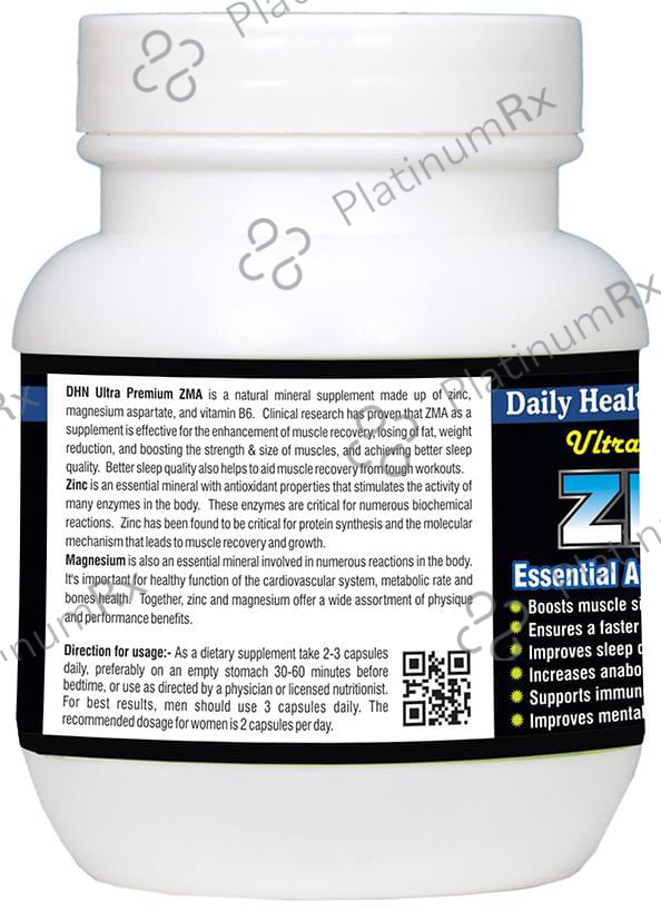 Daily Health Nutrition Ultra Premium ZMA Capsule