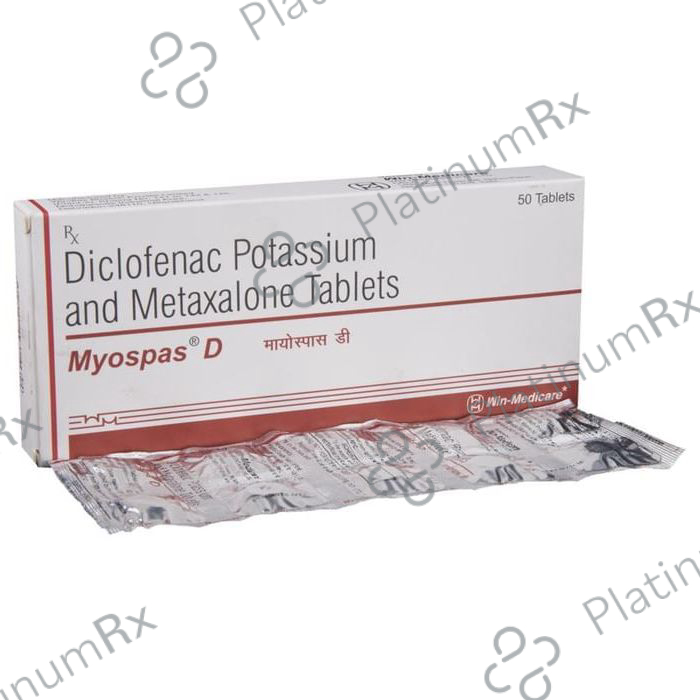 Myospas D 50/400mg Tablet 10s