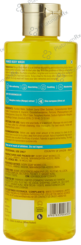 Fabessentials Mango Body Wash