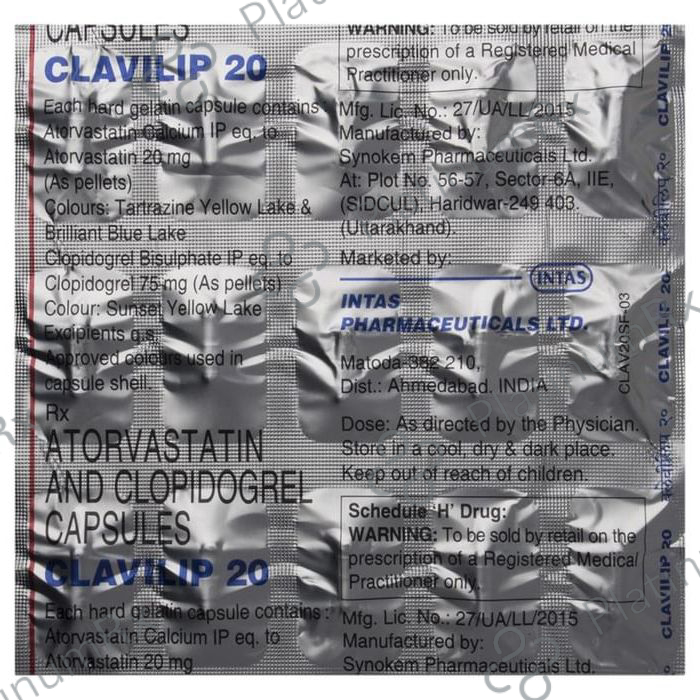 Clavilip 20 Capsule
