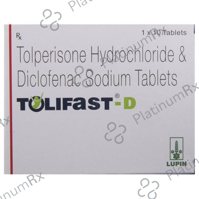 Tolifast D 50/150mg Tablet 10s