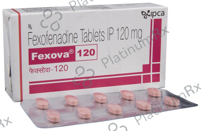 Fexova 120mg Tablet 10s