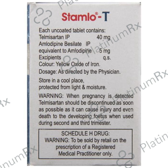 Stamlo T 5/40mg Tablet 10s