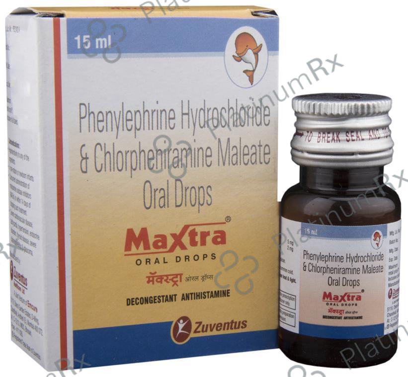 Maxtra 2/5mg Oral Drops 15ml