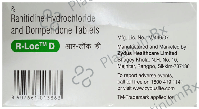 R Loc D 10/150mg Tablet 30s