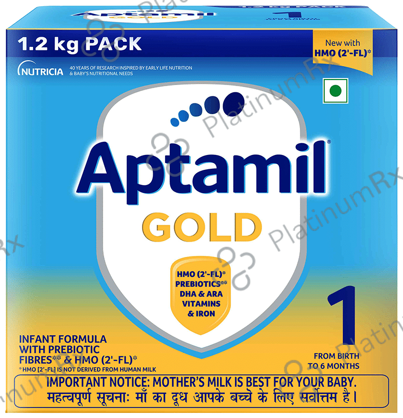 Aptamil Gold Stage 1 from Birth to 6 Months Infant Formula with Prebiotic