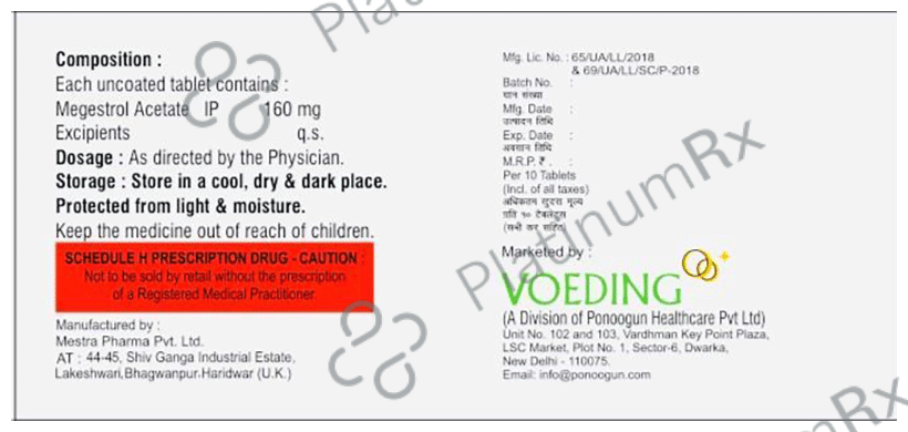 Megestrong 160 Tablet