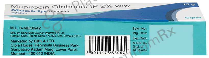 Mupicip Ointment For Bacterial Infection 15gm