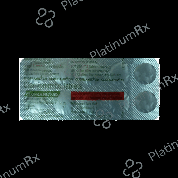 Clofranil 50mg Tablet 10s
