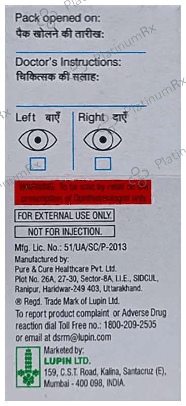 Lupitros Z 0.004% Eye Drop 3ml