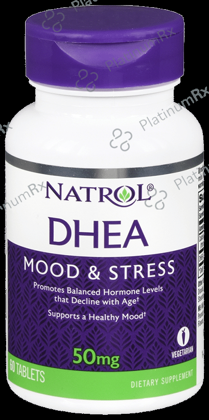 Natrol DHEA Mood & Stress 50mg Tablet