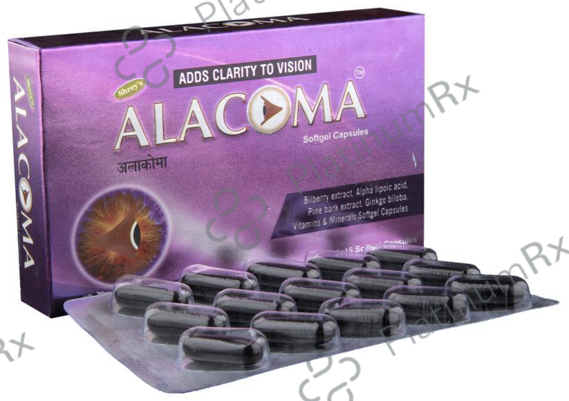 Shrey's Alacoma Softgel Capsules 15 capsules
