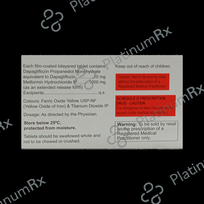 Dapanorm M10/1000mg Forte Tablet ER 10s