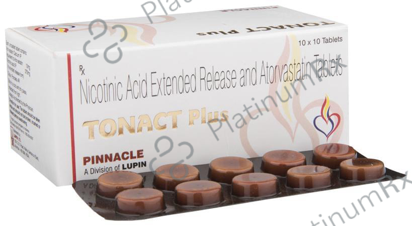 Tonact Plus 10/375mg Tablet ER 10s