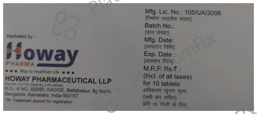 Cilinix 10 Tablet
