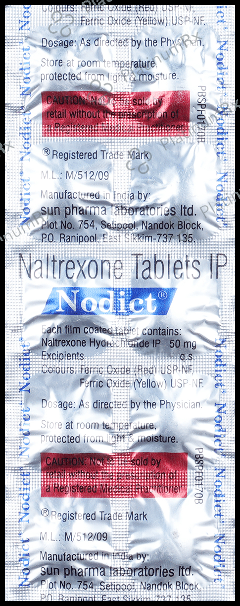Nodict 50mg Tablet 10s