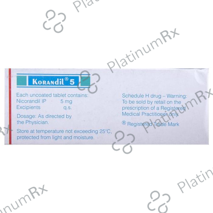 Korandil 5mg Tablet 10s