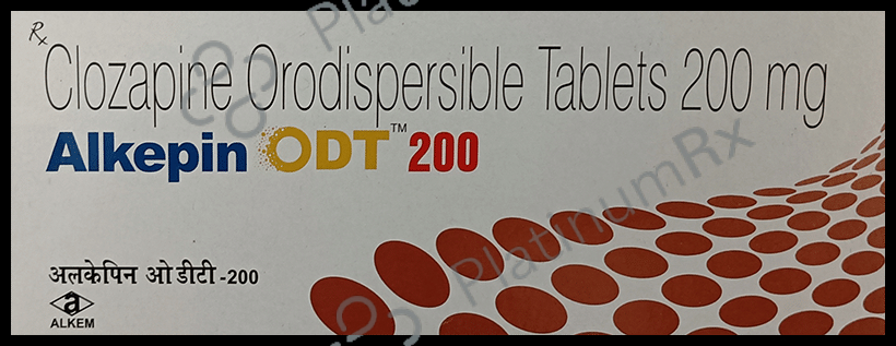 Alkepin Odt 200mg Tablet 10s