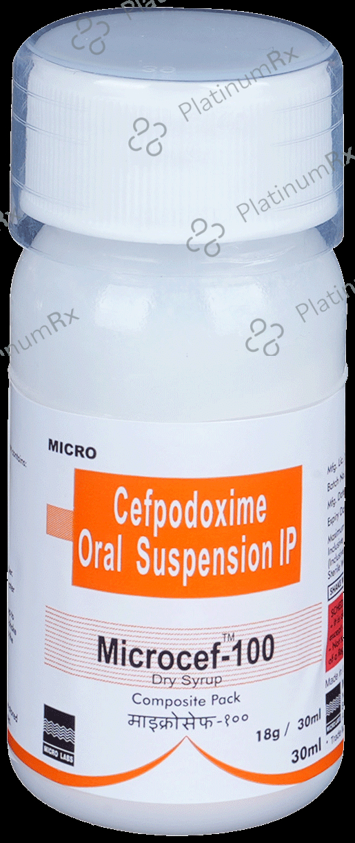 Microcef 100mg Oral Suspension 30ml