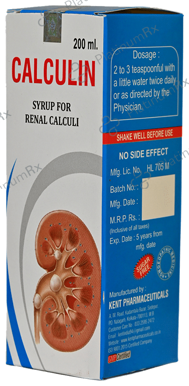 Kent's Calculin Syrup 100 ml