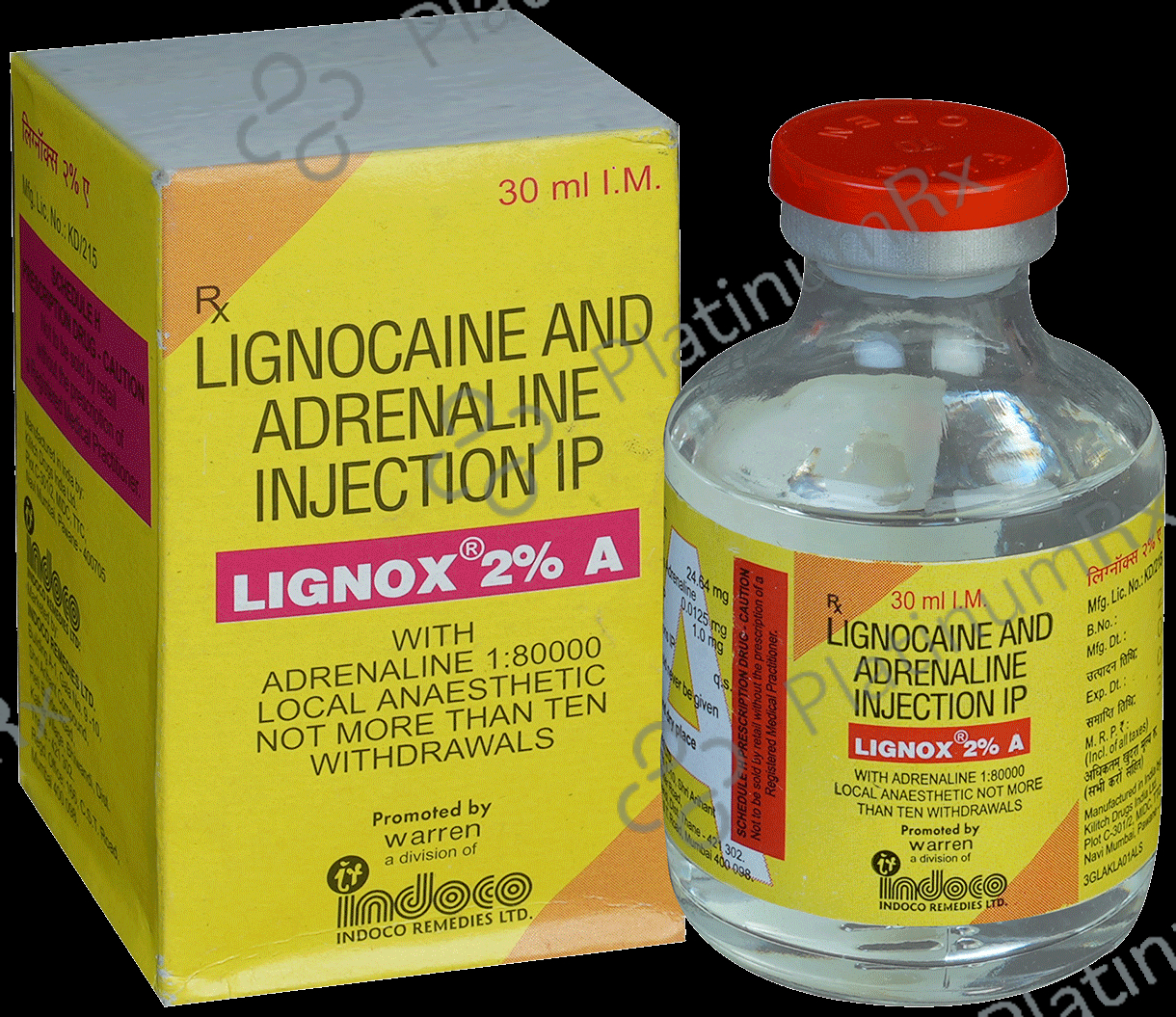 Lignox 2% A Injection 30ml