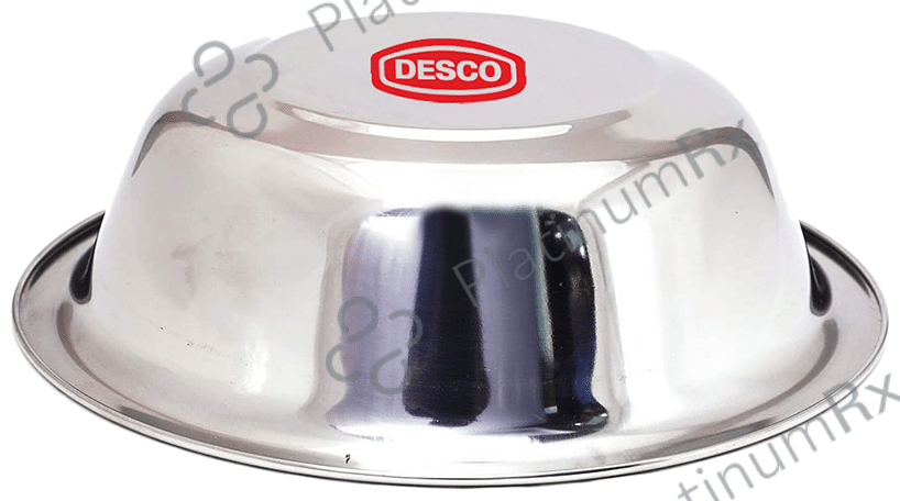 DESCO Surgical Lotion Bowl Basin Stainless Steel 202 Grade 12inch