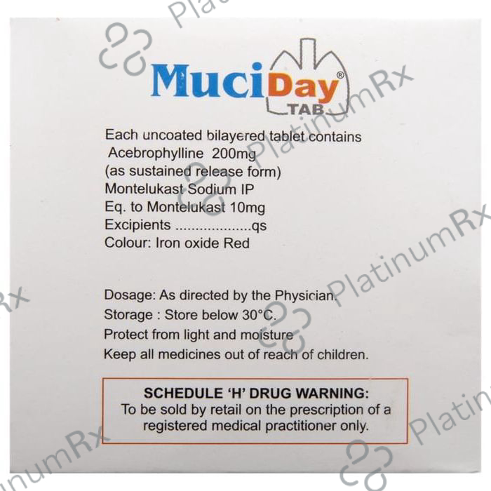 Muciday Tablet SR