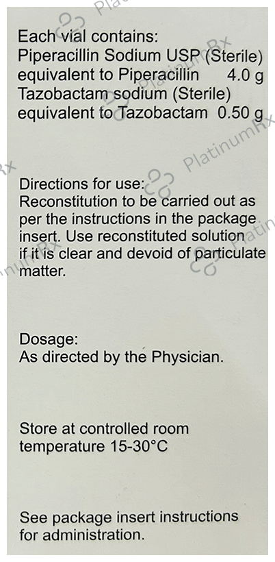 Maxotaz 4000/500mg Injection 10ml