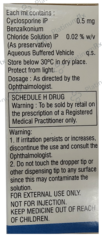 Cyclodrop Eye Drop