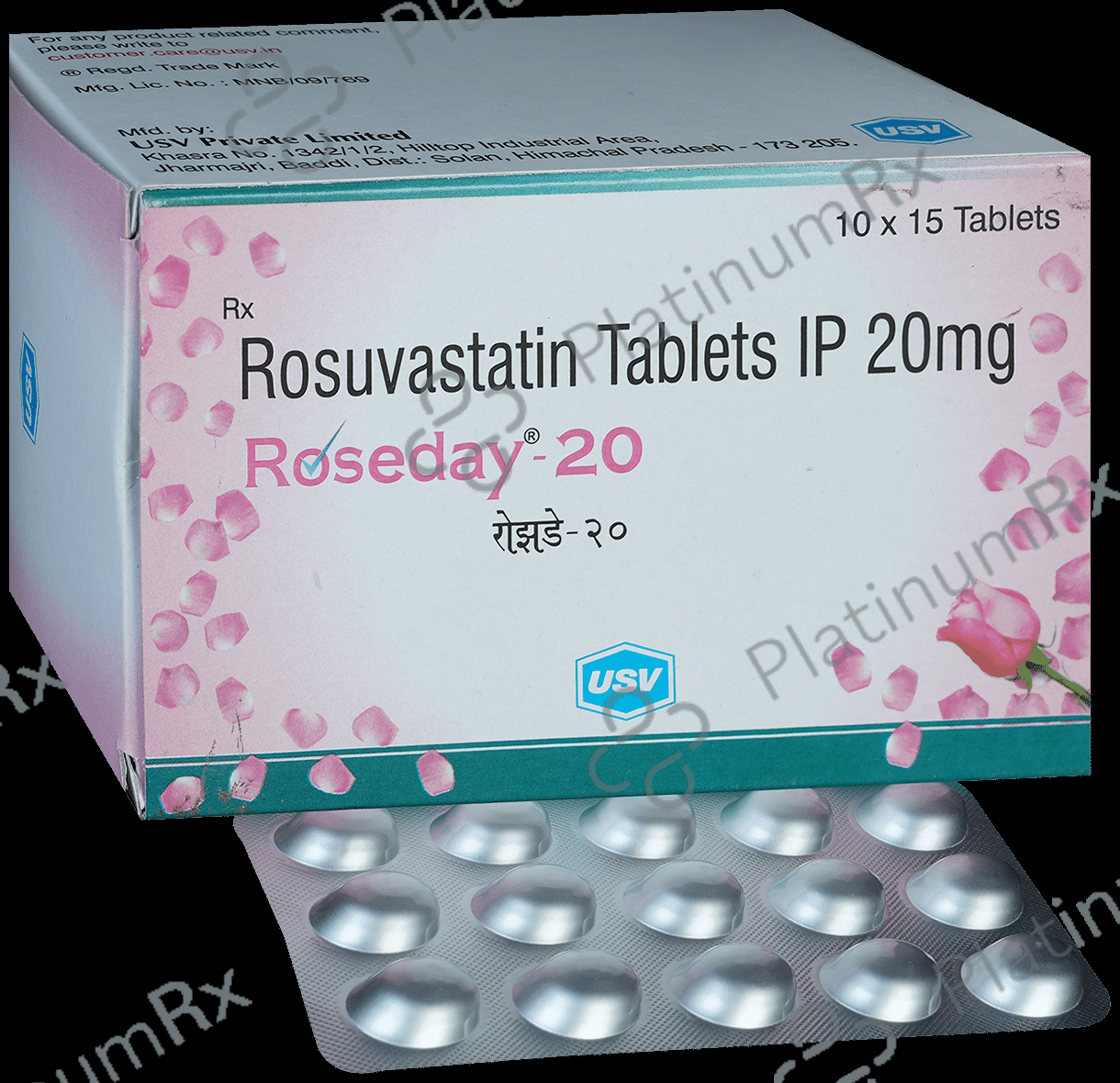 Roseday 20mg Tablet 15s