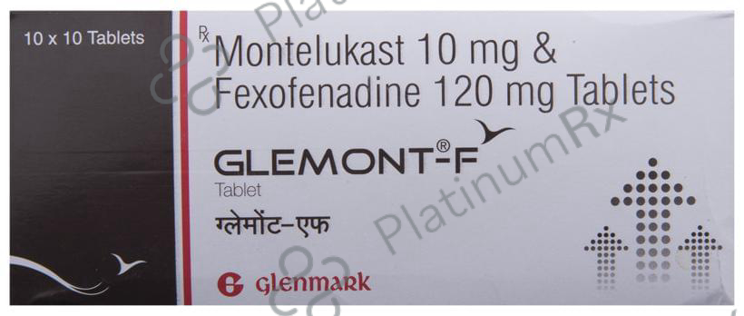 Glemont F 120/10mg Tablet 10s