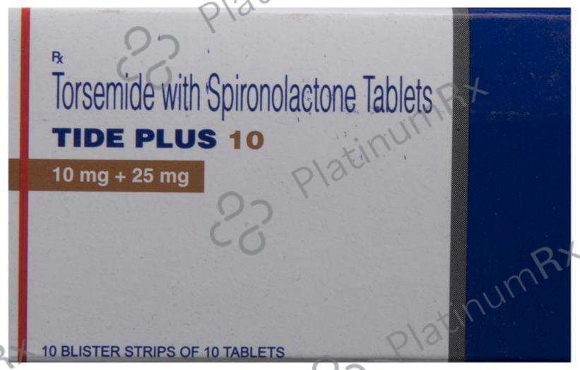 Tide Plus 10/25mg Tablet 10s