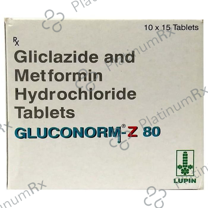 Gluconorm Z 80/500mg Tablet 15s