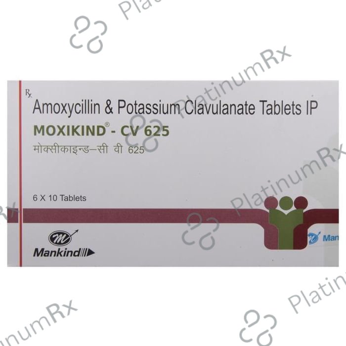 Moxikind CV 625mg Tablet 10s