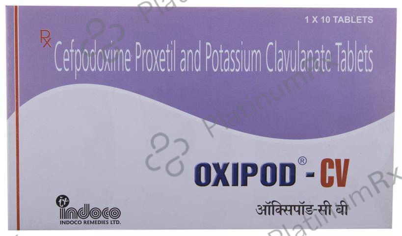 Oxipod CV 200/125mg Tablet 10s