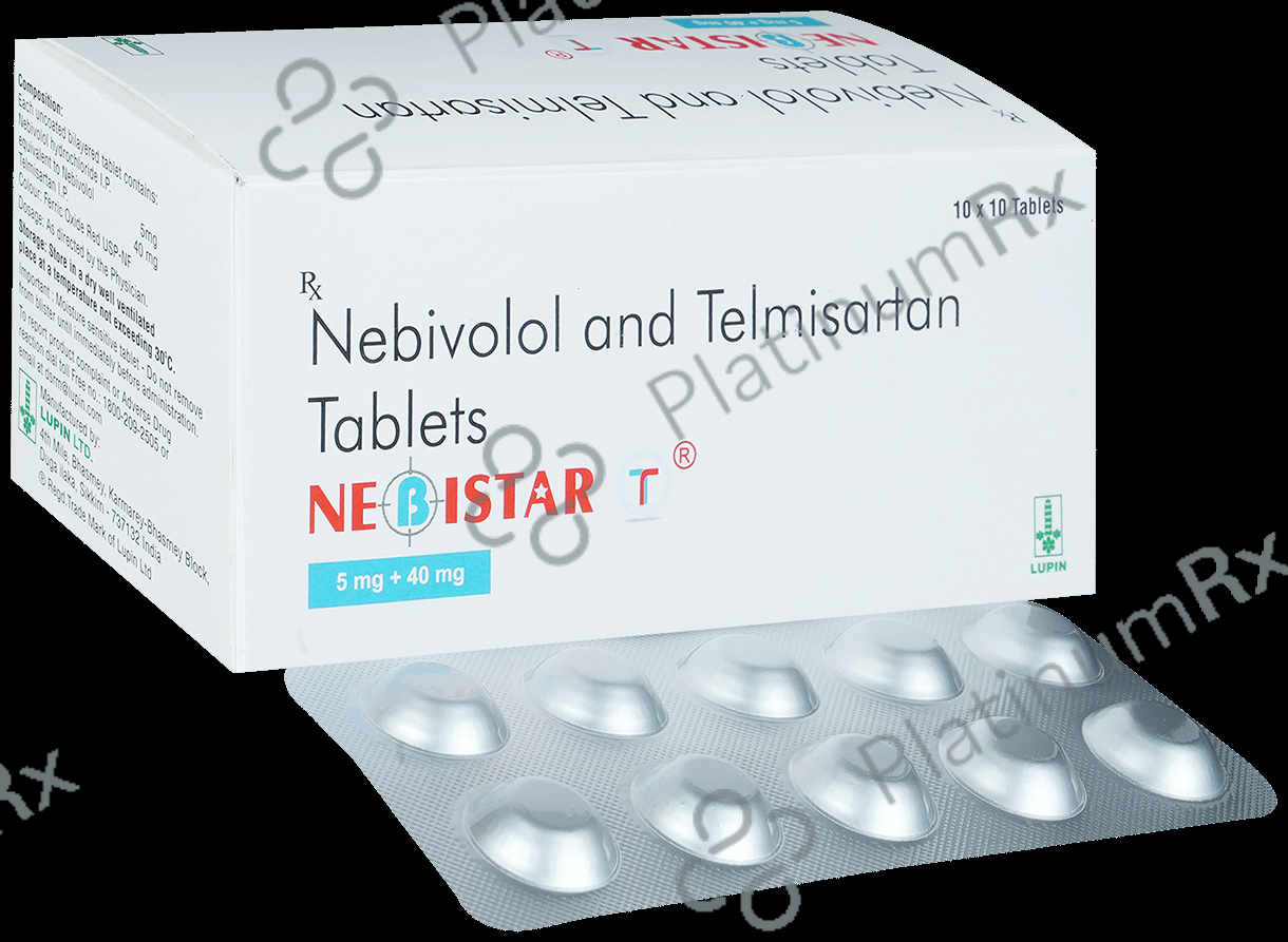 Nebistar T 5/40mg Tablet 10s