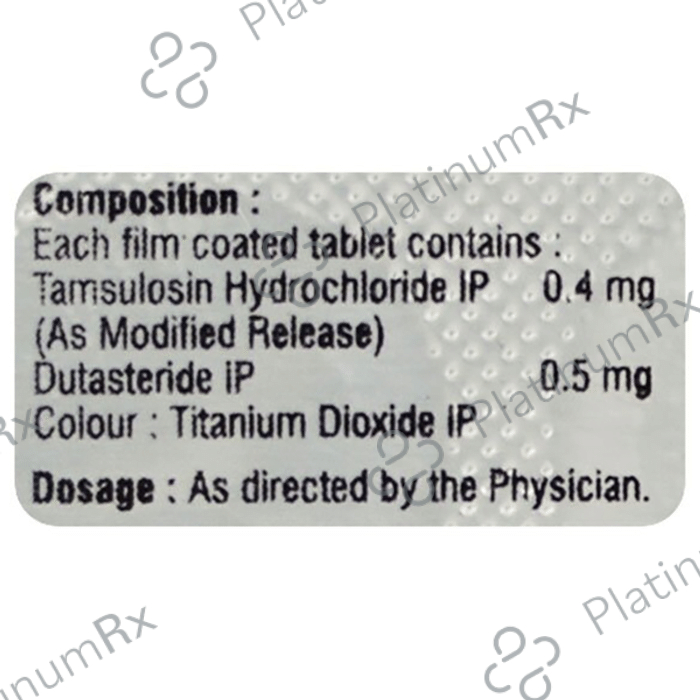 Tamdosin D Tablet MR 10 Tablet MR