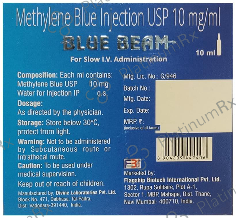 Blue Beam Injection