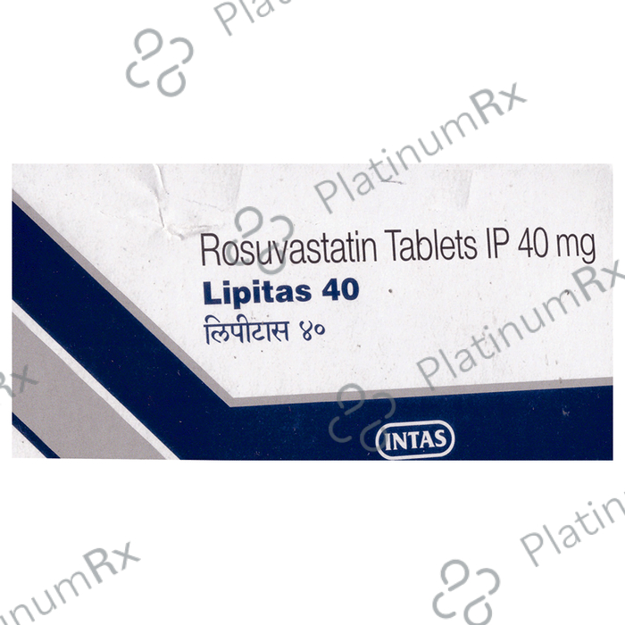 Lipitas 40mg Tablet 10s