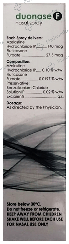 Duonase F Nasal Spray 140/27.5mcg 0MDI