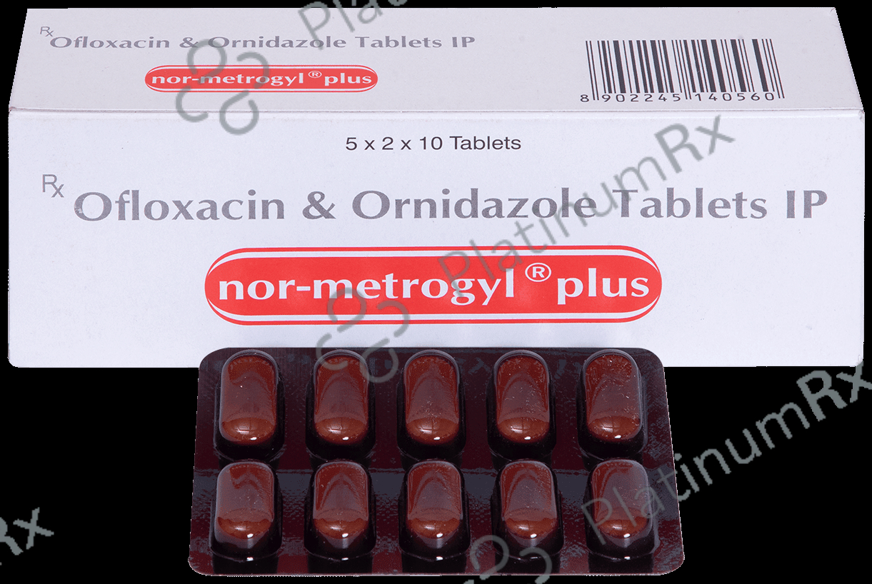 Nor-Metrogyl Plus Tablet 10 Tablet