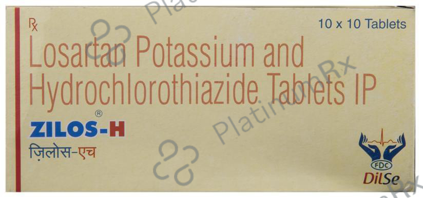 Zilos H 12.5/50mg Tablet 10s