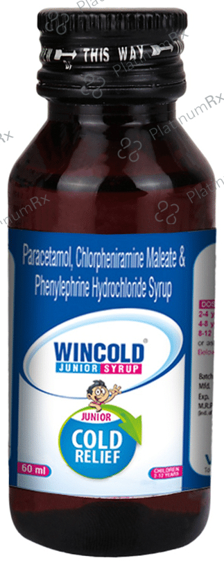 Wincold Junior Cold Relief Syrup
