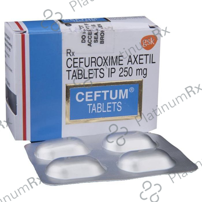 Ceftum 250mg Tablet 4s
